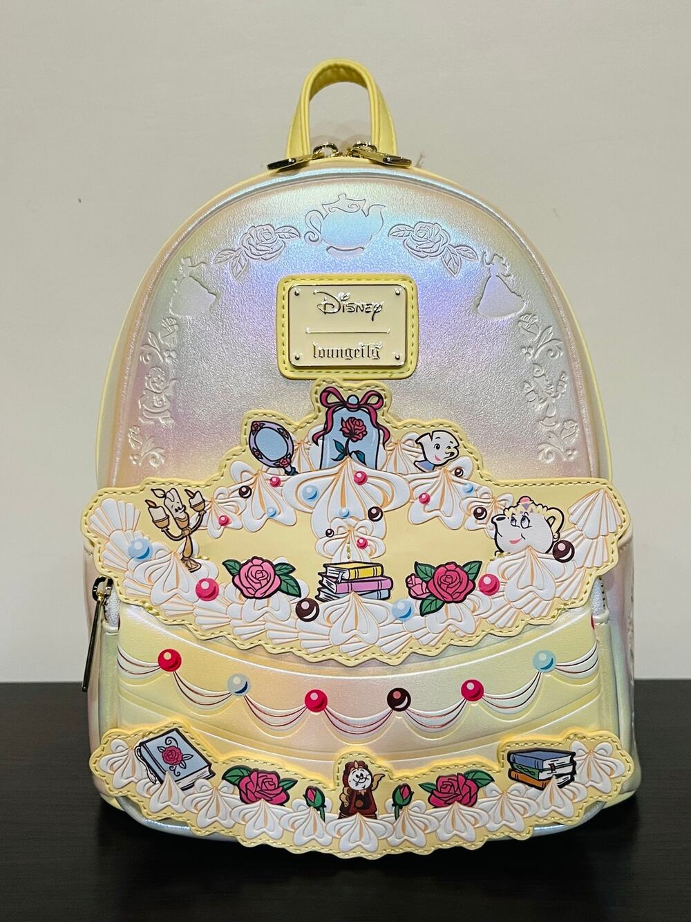 Loungefly Disney Beauty & the Beast Belle Cake Mini Backpack